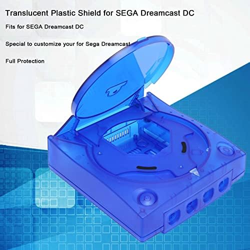 Plastična kućica za kućište, prozirna apsorpcija plastičnog udara Potpuna zaštita za Sega Dreamcast DC