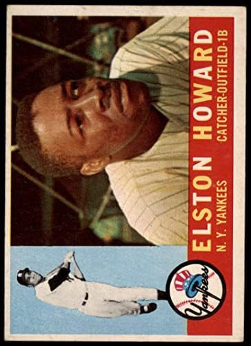 1960. Topps 65 Elston Howard New York Yankees Good Yankees