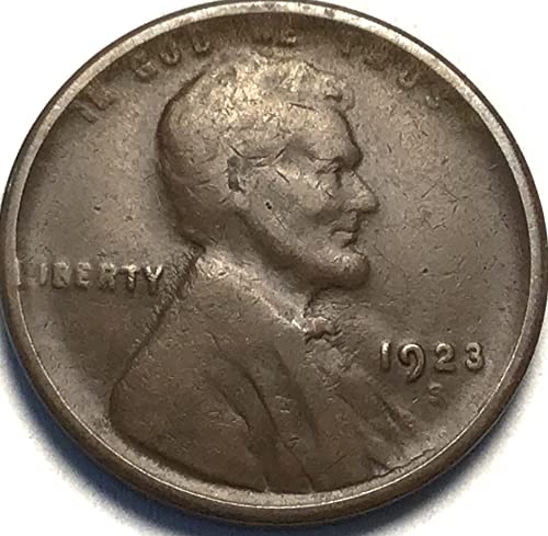 1923. S Lincoln Wheat Cent Penny Prodavač vrlo fino