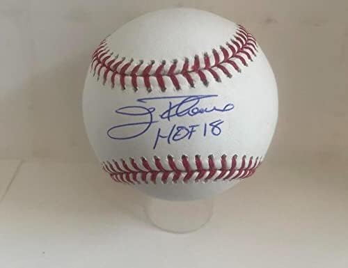 Jim Thome Hof 18 White Sox potpisao je autogramirani M.L. Baseball JSA WIT889831 - Autografirani bejzbol