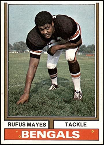 1974. Topps 61 Dva Rufus Mayes Cincinnati Bengals NM/Mt Bengals Ohio St.