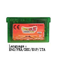 ROMGAME 32 -bitna ručna konzola za video igračke kartone Dragon Ball Z Supersonic Warriors eng/Fra/deu/esp/ita jezik EU verzija Clear