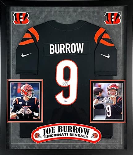 Joe Burrow Autografirani Cincinnati Bengals Nike Jersey uokviren - Autografirani NFL dresovi