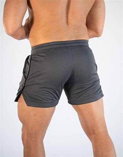 Jeke-DG muški trening koji trči kratke hlače lagane košarkaške boksačke teretane sportove kratke hlače trenirajući kratke hlače s džepom
