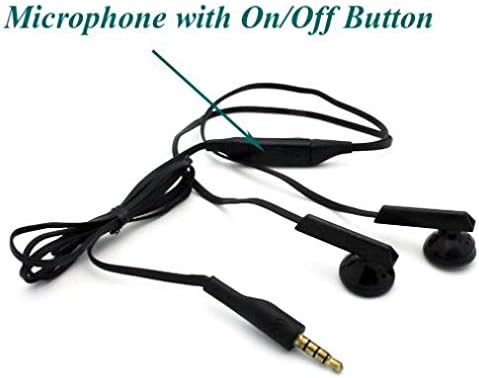 Ožične slušalice slušalice Handsfree Mic 3,5 mm za oštricu Max View Telefon, slušalice za slušalice Ponutnosti Mikrofon kompatibilne