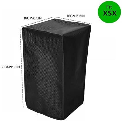 WICAREYO POKLOPAT PUTOVANJE ZA XBOX Series X konzole, zaštitni slučaj zaštitne rukave protiv prašine za Xbox Series X