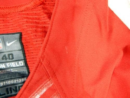 2013. San Francisco 49ers Raymond Ventrone 41 Igra izdana Red Jersey 40 DP34844 - Nepotpisana NFL igra korištena dresova