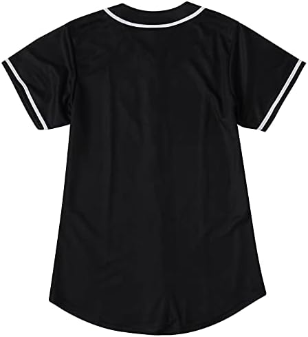 Cuthbert 90S Outfit za žene, Bel Air Baseball dres košulja za tematsku zabavu, košulja s kratkim rukavima za zabavu i klub