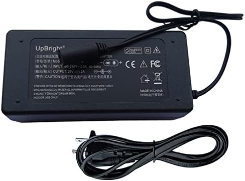 UPBRIGHT 29V 2A AC/DC adapter kompatibilan s PSK651b Mobilitet Pride FBS LC-100 CL-10 LC-215 CL-15 LC-15 LC-510 LL-510 LC-560 LC-575