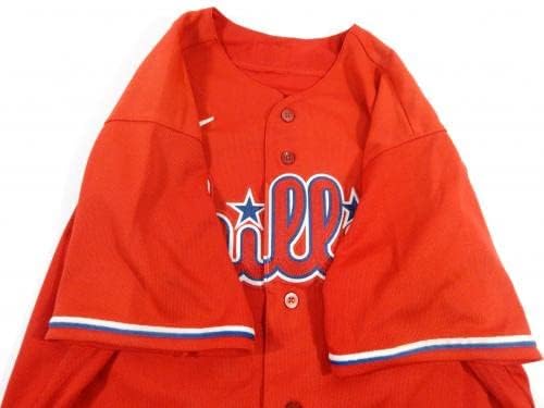2020-22 Philadelphia Phillies Sanchez 53 Igra korištena Red Jersey ext St BPDP43084 - Igra se koristi MLB dresovi