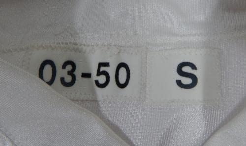 2003. Kansas City Chiefs Barnett 73 Igra izdana White Jersey 50 dp32751 - Nepotpisana NFL igra korištena dresova