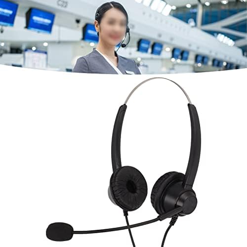 Slušalice za slušalice ACOGEDOR CALL CENTER 3,5 mm lakat Binaural Cord Telephone slušalice s/uklanjanje buke Mute MIC Podržava podešavanje