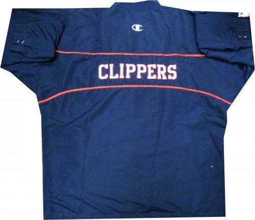 Darius Miles Los Angeles Clippers potpisana igra korištena jakna za zagrijavanje jakne rijetka veličina 52 - NBA autograpdna igra korištena
