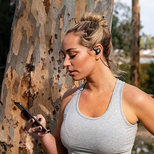 JLAB EPIC Sport2 bežični uši | Crni | Aktivni životni stil trajanja baterije 20+ sati | Bluetooth 5 | IP66 OFFORT | Izgrađen u mikrofonima