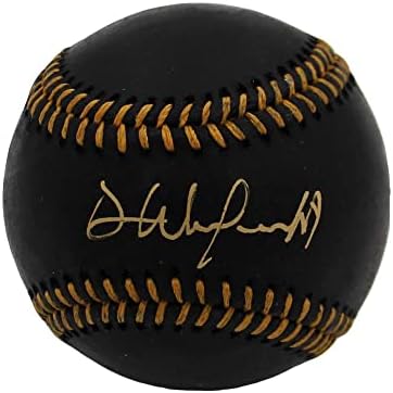 Dave Winfield potpisao je New York Yankees Rawlings Službena glavna liga Black MLB bejzbol - Autografirani bejzbol
