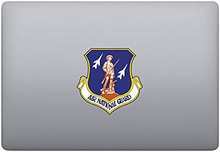 Dizajn mliječne krigle američke vojske divizije - Air National Guard Shield 12 inčni vinilni naljepnica pune boje