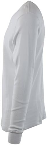 Muške košulje s okruglim vratom s uzorkom toplinskih vafla s dugim rukavima