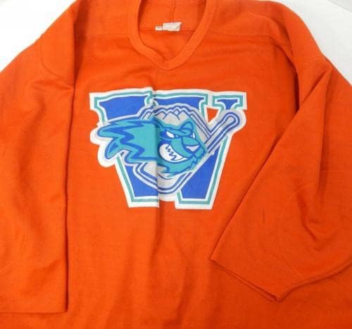 Ice Bears Blank Igra izdana Orange Jersey 54 DP24986 - Igra se koristi NHL dresovi