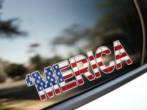 Merica USA zastave Pisma naljepnica naljepnica naljepnica vjetrobranskog stakla zvijezde i pruge Auto Auto