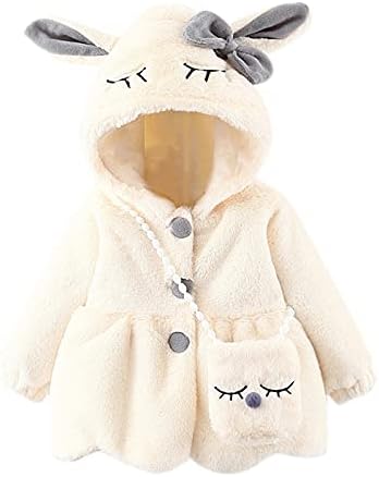 Crtani djevojke zimski zečji kapuljača drži toplo jaknu za zgušnjavanje dječjeg kaputa+vreća djevojčica kaput i jakna Veličina kaputa