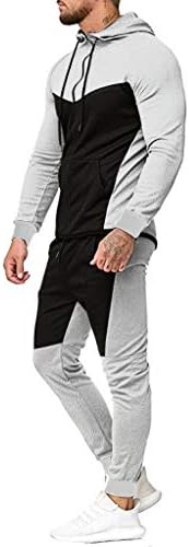 Muške jesenske spojke za spajanje na patentnom zatvaraču Twimheirt Top hlače setovi Sport Suit Tracksuit Barefoot odijelo muški muški