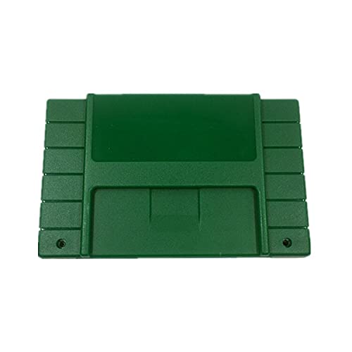 Samrad ArmyGreen Color Game Caredge Zamjena plastične školjke za NTSC SNES Game Card 16bit Game Card Shell 5PCS/SET