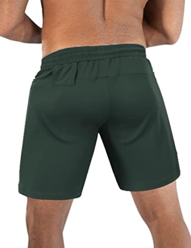 EliteSpirit muške košarkaške kratke hlače 2 pakiranja Mesh Atletske kratke kratke hlače brze suhe vrećice u teretani s džepovima