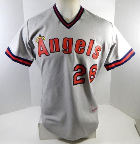 1986 Palm Springs Angels 28 Igra je koristio sivi dres dp23956 - igra korištena MLB dresova