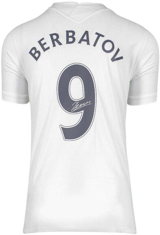 Dimitar Berbatov potpisao je Tottenham Hotspur košulja - dom, 2021/2022, broj 9 - Autografirani nogometni dresovi