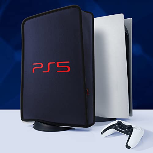 PS5 pokrivač za omot prašine za prašinu za Playsatoion 5 zaštitnik konzole za igru ​​protiv ogrebotina za prašinu za prašinu za prašinu
