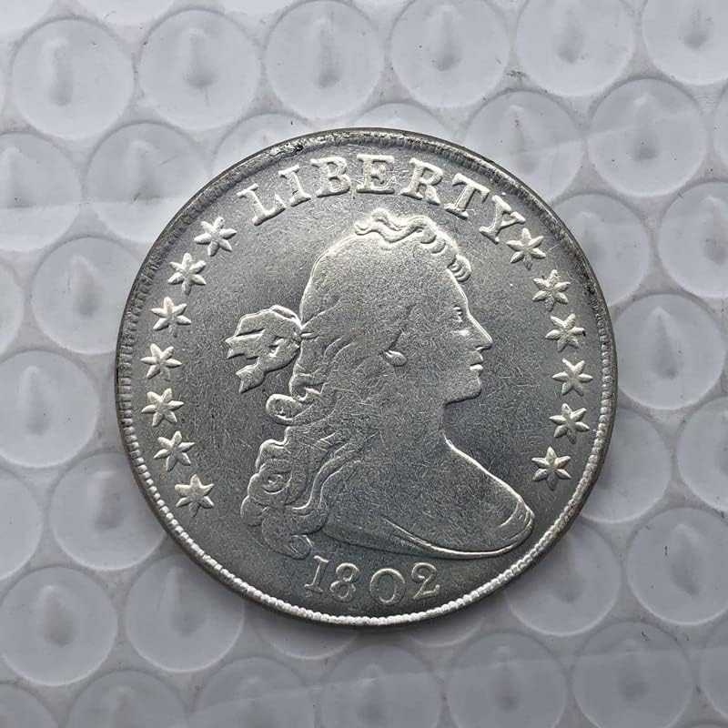 1802 Američki kovanice mesingane srebrne kovanice Antique Crafts Strani prigodni kovanice