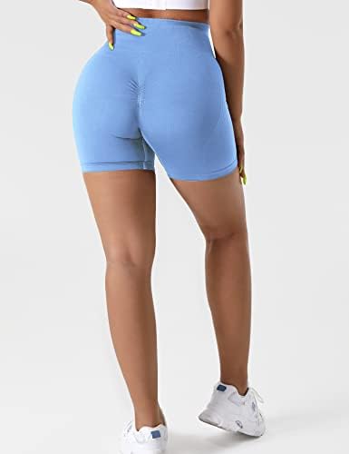 Yeoreo Dora besprijekorne kratke hlače za trening za žene visoke struke za podizanje guma za teretanu joga biciklističke kratke hlače