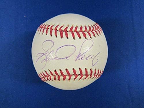 Eduardo Perez potpisao je autografski autogram Rawlings OML bejzbol B91 - Autografirani bejzbols