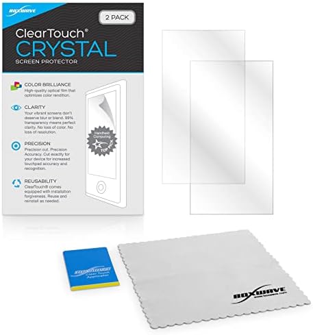 BoxWave Screen zaštitnik kompatibilan s naslijeđem Subaru 2018 - ClearTouch Crystal, HD Film Skin - Shields od ogrebotina