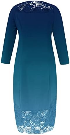 2022. ženska modna ženska haljina od čipke s volanima s dugim rukavima bez naramenica