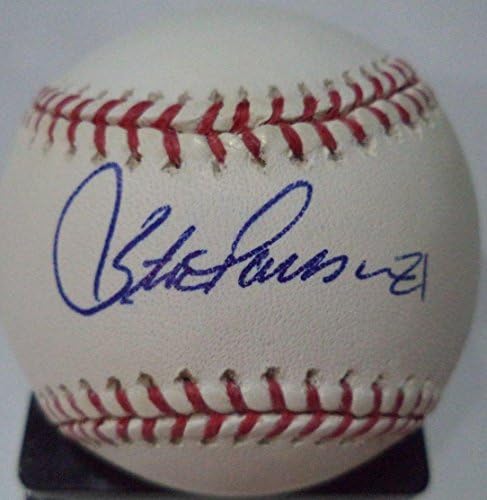 Steve Tolleson Orioles A je potpisani autogramirani bejzbol majora ligaških baseball w/coa - autogramirani bejzbol