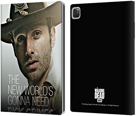 Dizajni slučaja glave službeno licencirani AMC Zamjenik šešira Walking Dead Rick Grimes Legacy Legacy Legacy Book Case Cover Cover