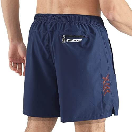 Lvxgran muške atletske teretane kratke hlače od 5 inča kratkih suhog trčanja kratkih kratkih hlača s laganim sportskim hlačama s džepovima