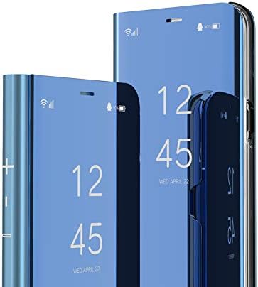 OOPKINS Kompatibilan sa slučajem Samsung Galaxy M23 5G u luksuznom stilu knjižare sa transparentan pregled, postoljem presvučena premazom,