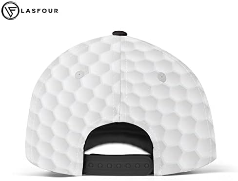 Lasfour Personalizirana jedinstvena smiješna golf kapica za muškarce, ugrađeni golf šešir za muškarce, Unisex golf bejzbol kapu, šeširi